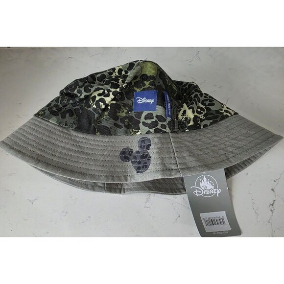 2023 Disney Parks Animal Kingdom Mickey Ears Safari Spirit Jersey Bucket Hat OS - Picture 1 of 5